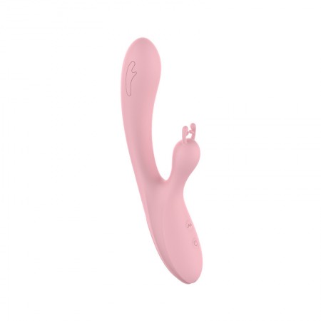 Premium Pink Silicone USB Rabbit Vibrator For Women